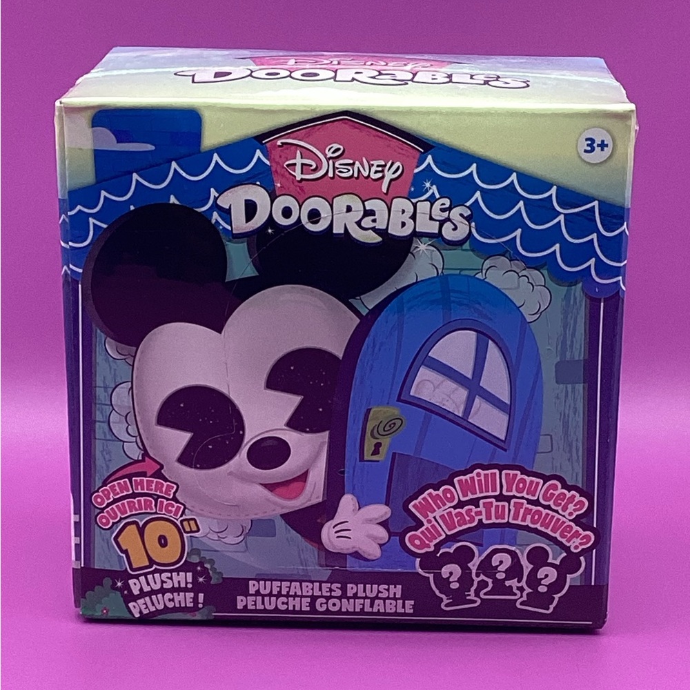 Disney Doorables Puffables Plush Toy - 10 inches!